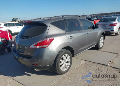 2013 Nissan Murano Sl из США, поврежденный, VIN JN8AZ1MUXDW203031